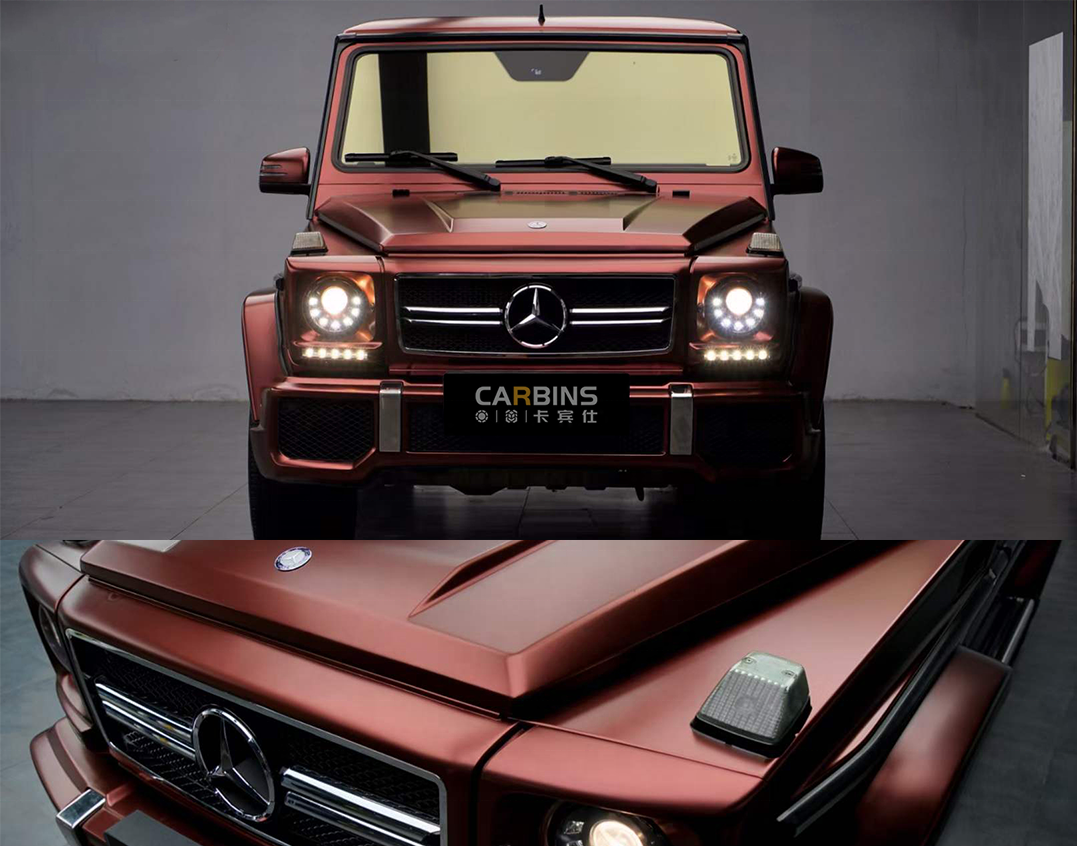 Highest quality matte Ghost metallic rust red full vinyl wrap roll Ultra Metal vinyl wrap film for car wrapping quality Warranty