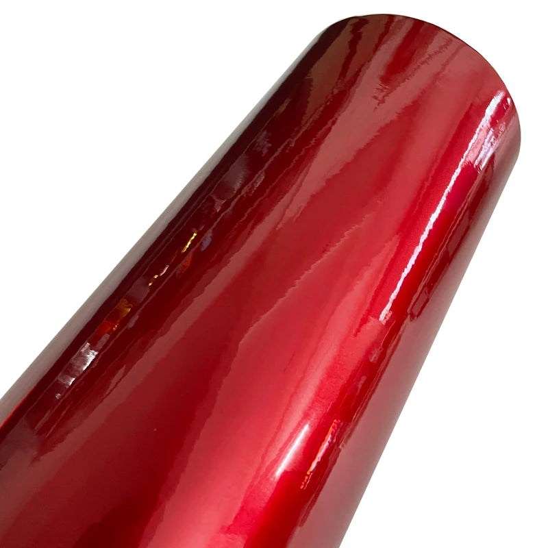 Blood Red Gloss Metallic full Vinyl wrap roll