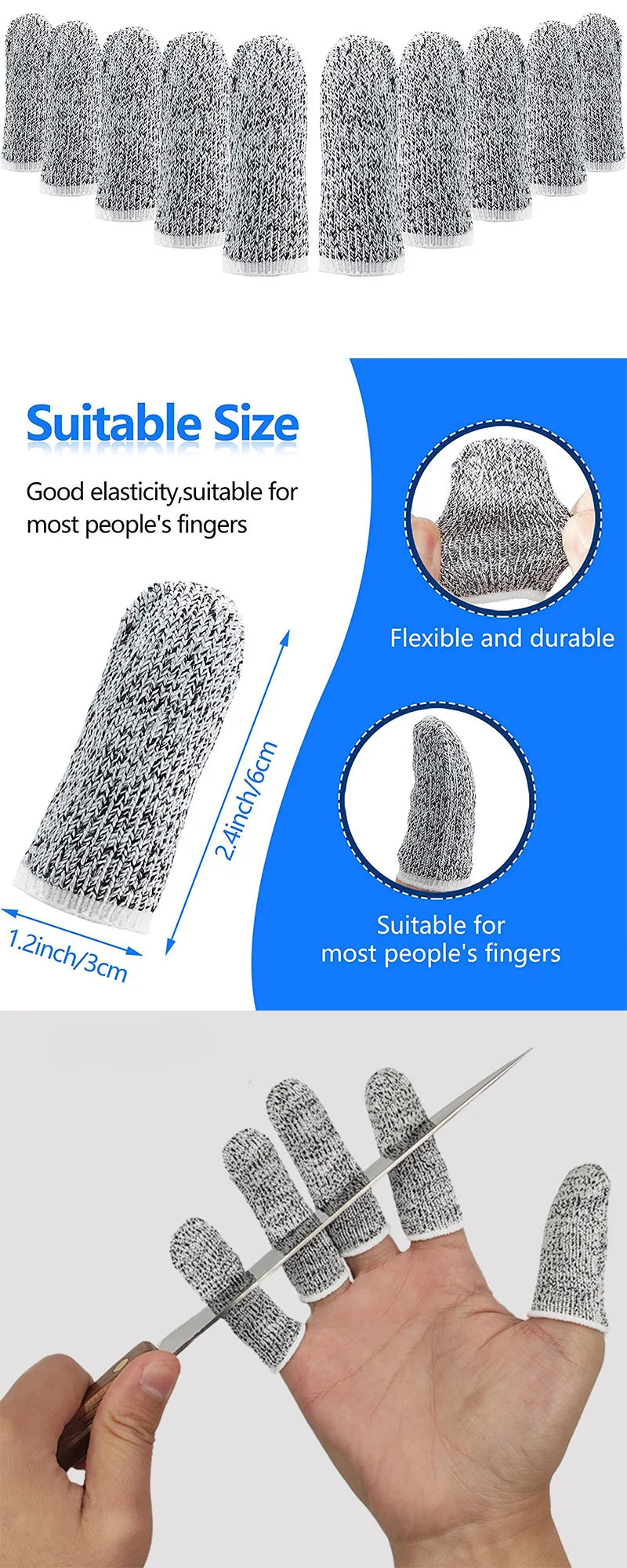 Wrap Gloves Vinyl Wrap Tools Finger Sleeves Hand Covering Protector