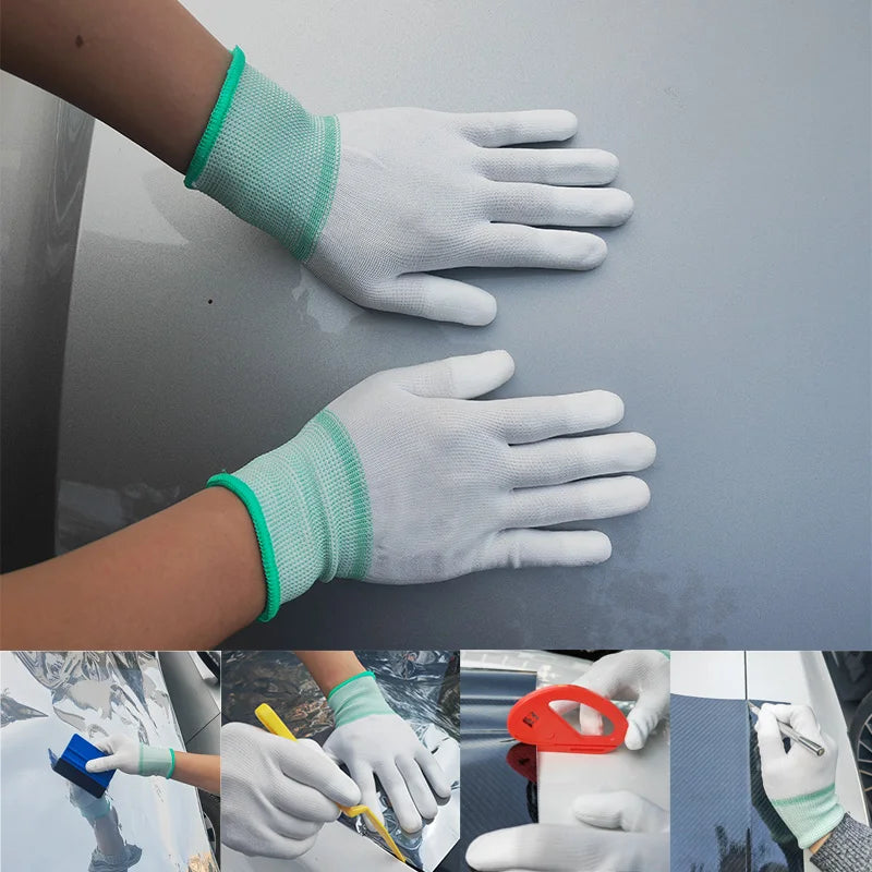Wrap Gloves Vinyl Wrap Tools Finger Sleeves Hand Covering Protector