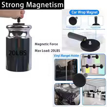 Vinyl Film Car Wrapping Strong Magnetic Holder Car Wrap Film Install Fix Tool Window Tint Sticker Install Magnet Holder Fixer
