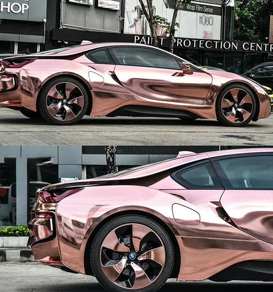 ROSE Gold vinyl wrap