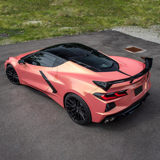 Full vinyl roll Car Wrap Metal Coral Chameleon Pearl Vinyl  Gold Pink
